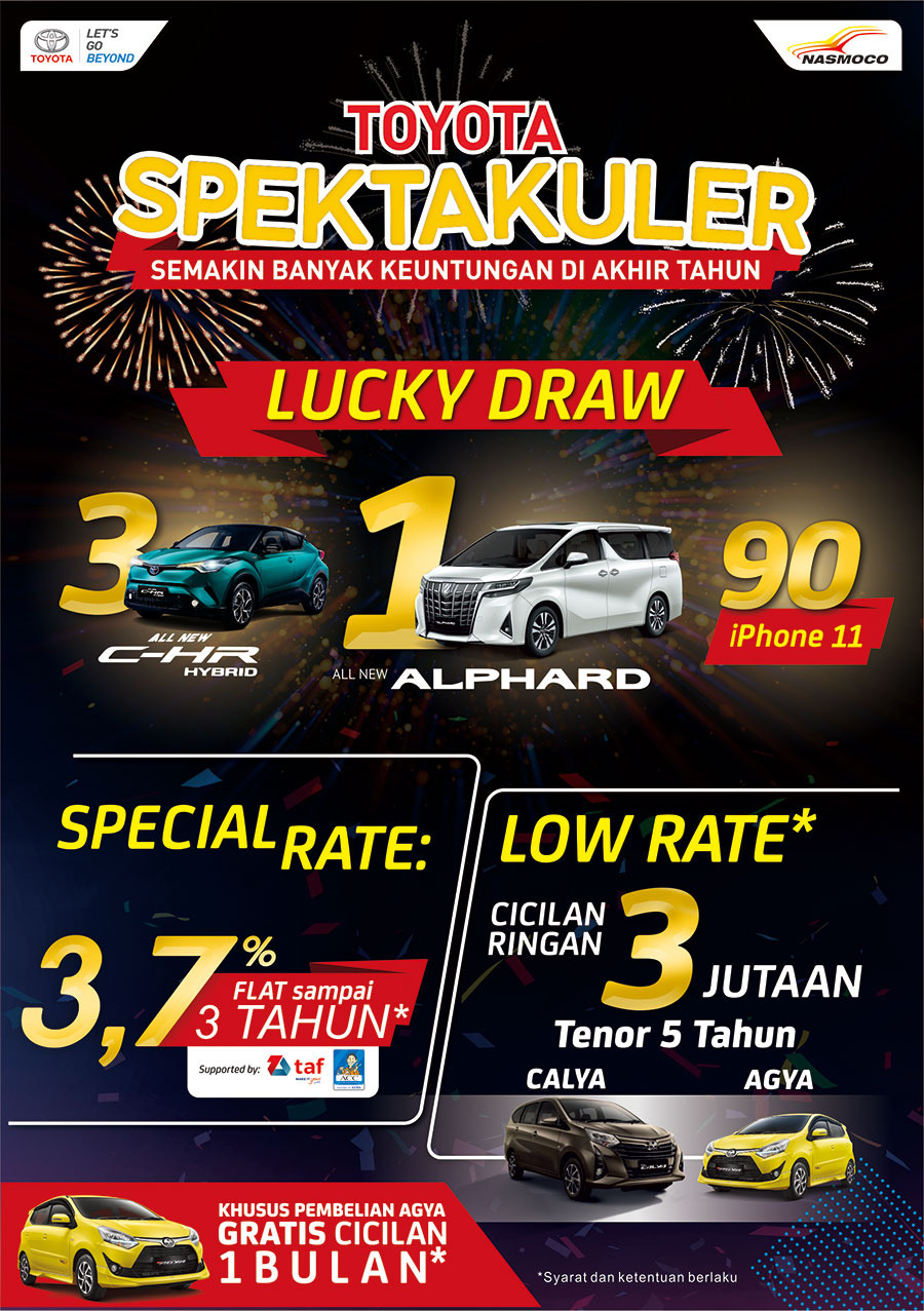 Promo Spektakuler Toyota Bulan Oktober Di Solo