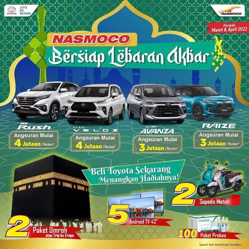 Spesial Promo Nasmoco Bersiap Lebaran Akbar Di Toyota Solo